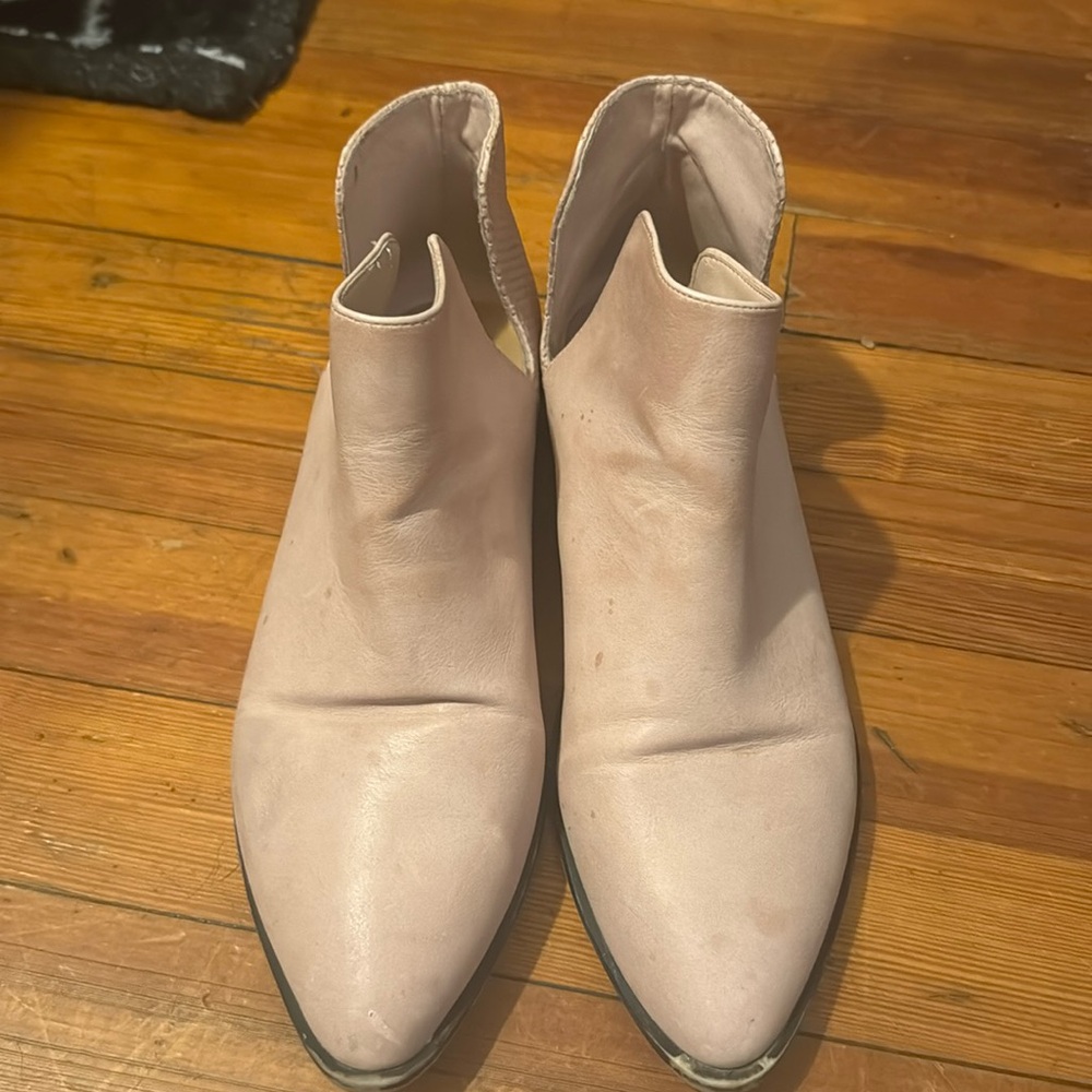 Bamboo ankle boots